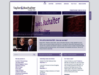 taylorbuchalter.ie screenshot