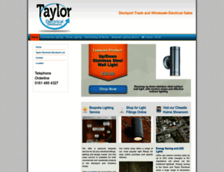 taylorelectrical.co.uk screenshot