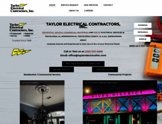 taylorelectricalinc.com screenshot