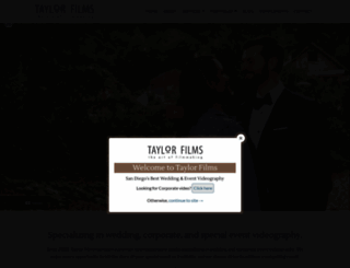 taylorfilms.com screenshot