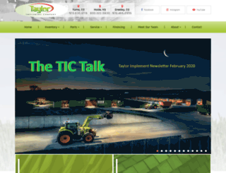 taylorimplement.com screenshot