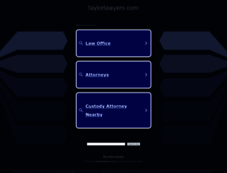 taylorlawyers.com screenshot