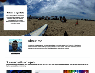 taylorlove.info screenshot