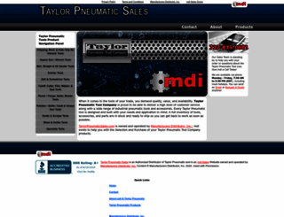 taylorpneumaticsales.com screenshot