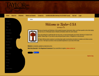 taylorusa.net screenshot
