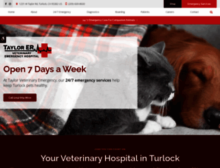 taylorveterinary.com screenshot