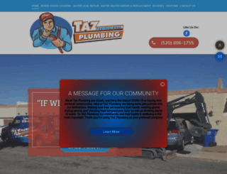 tazplumbing.com screenshot