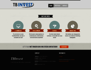 tb-invest.be screenshot