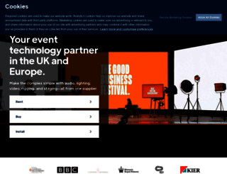 tb-productions.co.uk screenshot