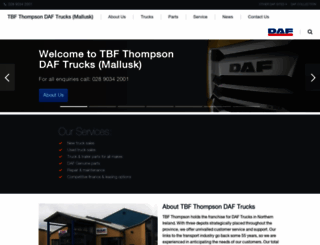 tbfthompsondaf.com screenshot