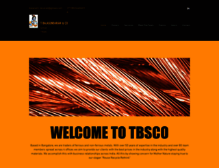 tbsmetals.com screenshot