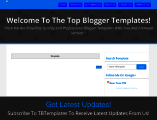tbtemplates.blogspot.com screenshot
