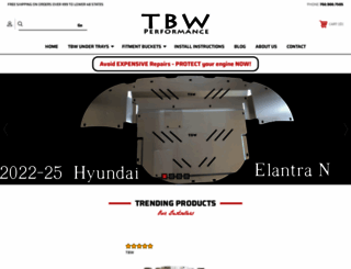 tbwperformance.com screenshot