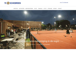 tc-schiebroek.nl screenshot