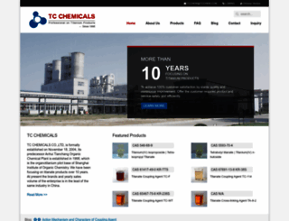 tcchem.com.cn screenshot