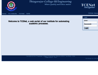 tcenet.tce.edu screenshot