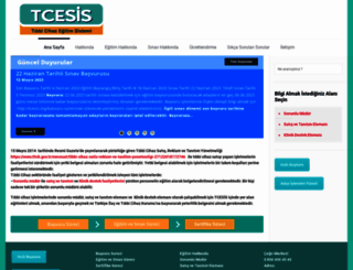 tcesis.org screenshot