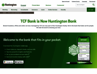 tcfbank.com screenshot