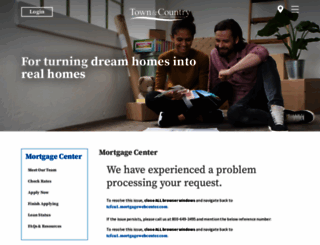 tcfcu1.mortgagewebcenter.com screenshot