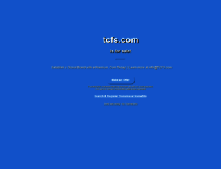 tcfs.com screenshot
