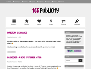tcg-publicity.com screenshot