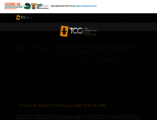 tcgcape.co.za screenshot