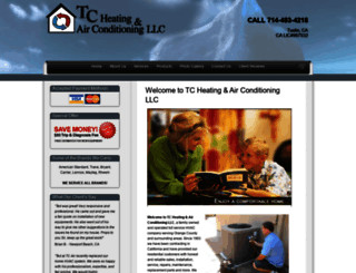 tcheatingairconditioning.com screenshot