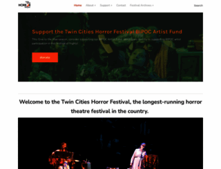 tchorrorfestival.com screenshot