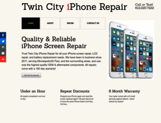 tciphonerepair.com screenshot