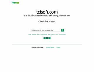 tcisoft.com screenshot