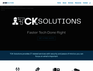 tcksolutions.com screenshot