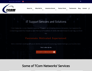 tcomnetworks.com screenshot