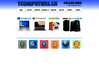 tcomputers.ca screenshot