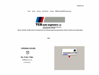 tcsautos.co.uk screenshot