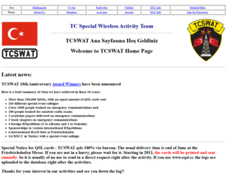 tcswat.org screenshot