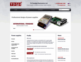 td-fe.com screenshot