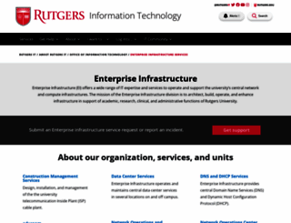 td.rutgers.edu screenshot