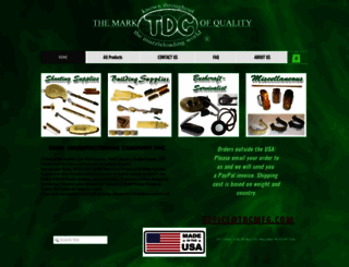 tdcmfg.com screenshot