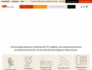 tdtprofesional.eu screenshot