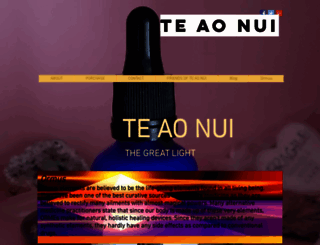 te-ao-nui.com screenshot