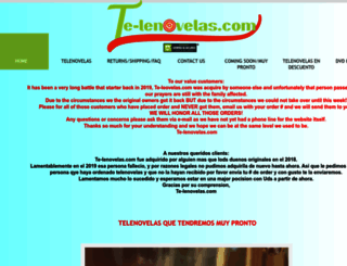 te-lenovelas.com screenshot
