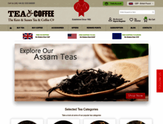tea-and-coffee.com screenshot