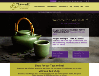 tea-for-all.com screenshot