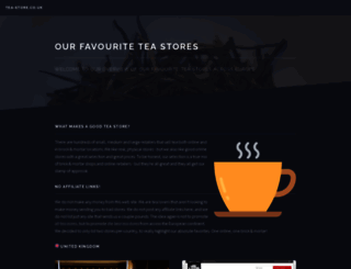 tea-store.co.uk screenshot