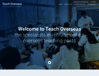 teach-overseas.net screenshot