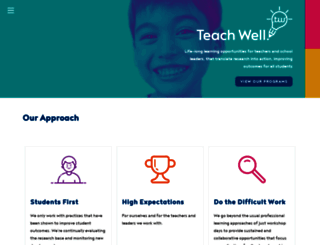 teach-well.com.au screenshot