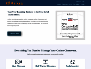 teach.aziksa.com screenshot