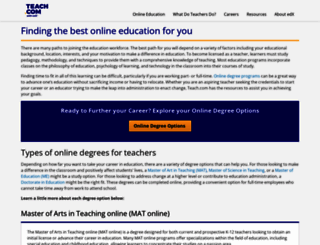 teach.com screenshot