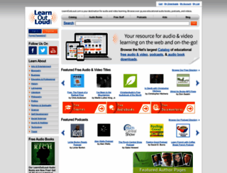 teach.learnoutloud.com screenshot