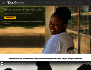 teach2030.com screenshot